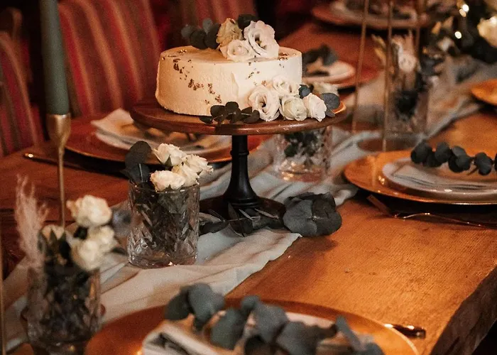 Ferienhaus 24 Personen Burgscheune Gnandstein *